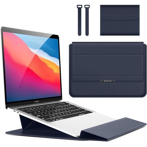 11 11,6 12 Pouces Housse Ordinateur Portable Sacoche Avec Fonction Stand Pour Ipad Pro 12.9 Macbook Air M1 2020/Surfac Cer/Asus/Dell/Fujitsu/Lenovo/ /Samsung/ Bleu[Por5242743]