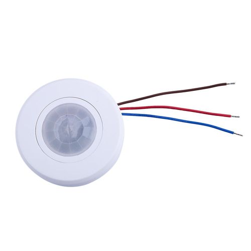 110-220v Plafond Pir Dtecteur De Mouvement Dtecteur De Lumire Interrupteur 200w Ultra Mince Infrarouge Induction Ajuster Temps Dela