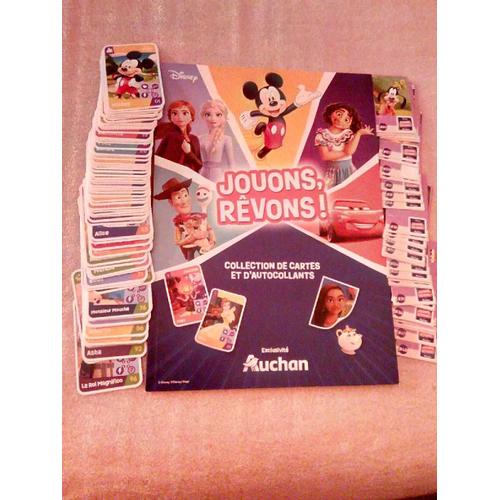 Album Complet Collection Disney Jouons Rêvons 2024