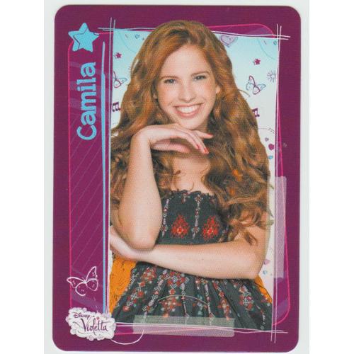 Camila - Carte Violetta - Disney - Activity Cards - N° 12 - Topps - 