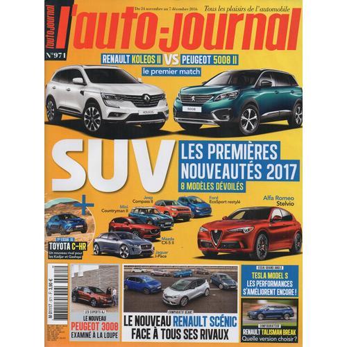 L'auto Journal 971 - Suv Les Premières Nouveautés 2017