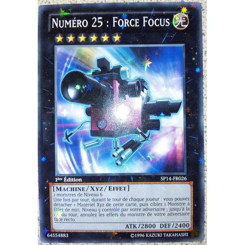 Yu-Gi-Oh! - Sp14-Fr026-St - Numéro 25 : Force Focus - Starfoil Rare
