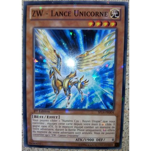Yu-Gi-Oh! - Sp14-Fr004-St - Zw - Lance Unicorne - Starfoil Rare