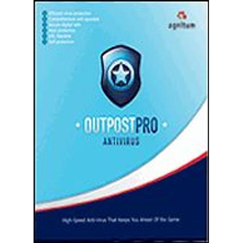 Outpost Antivirus Pro 2009 - Personal Pack - Logiciel En Téléchargement - Pc