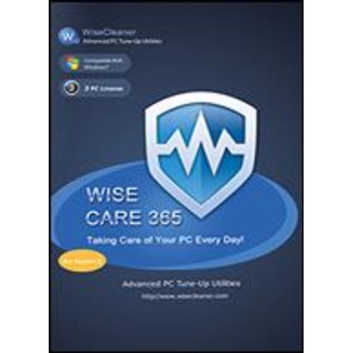Wise Care 365 Pro - 3 Postes - Logiciel En Téléchargement - Pc