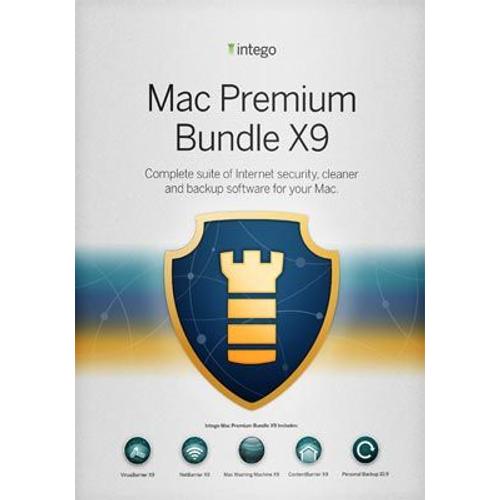 Intego Mac Premium Bundle X9 - 1 Poste - 1 An - Logiciel En Téléchargement