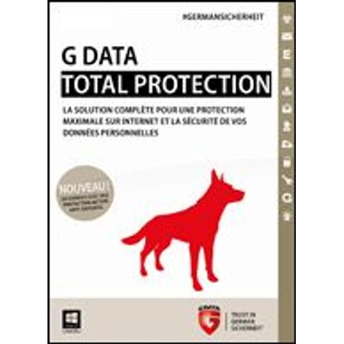 G Data Total Protection - 5 Postes - 1 An - Logiciel En Téléchargement - Pc