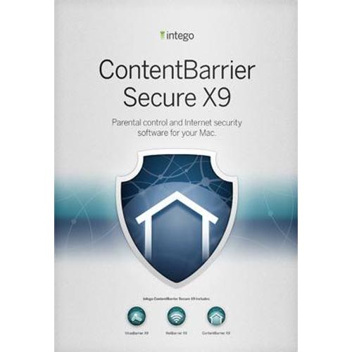 Intego Contentbarrier Secure X9 - 1 Poste - 1 An - Logiciel En Téléchargement
