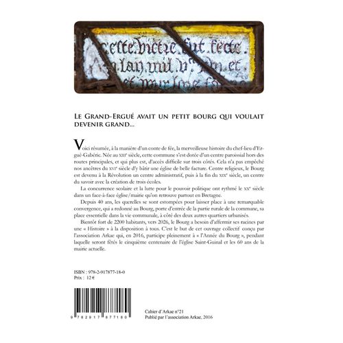 L'histoire Du Bourg D'ergué-Gabéric