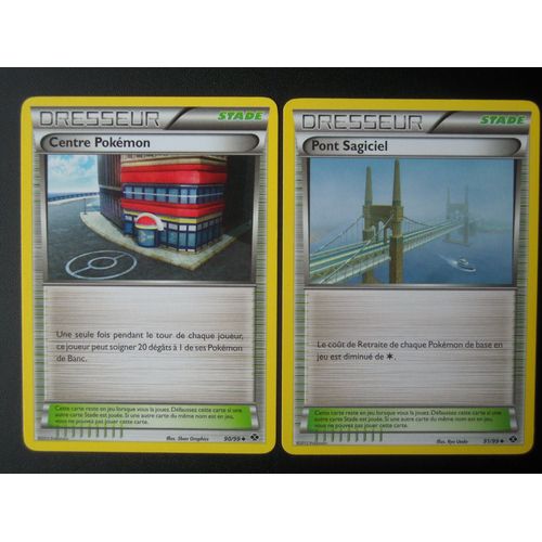 Destinées Futures - Centre Pokemon  (90) +  Pont Sagiciel  (91/99)