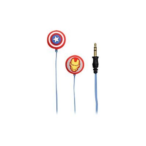 Lazerbuilt Avengers - Écouteurs - intra-auriculaire - filaire - jack 3,5mm