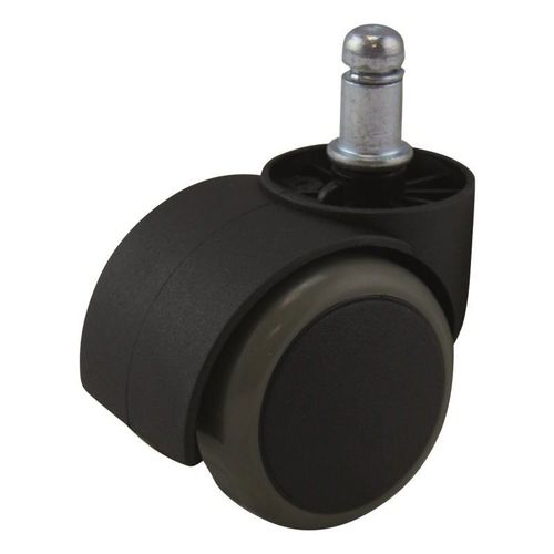 Roulette Universelle Sols Durs Pour Fauteuil Couleur Noir/Blanc 11/50mm
