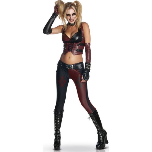 Déguisement Harley Quinn Batman Arkham City Femme Small
