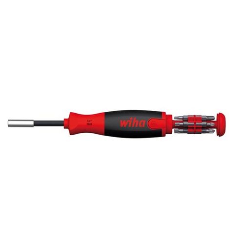 Wiha - Porte-Embout À Magasin Liftup 25, Magnétique 1/4" - Sl/Ph/Pz/T - 3803 02-021