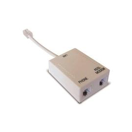 PRENDELUZ Filtro ADSL Individual cableado Cat 5e Microfiltro RJ11-M/H 
