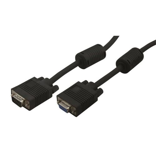 Rallonge VGA HD15 avec ferrites M/F 0.50m