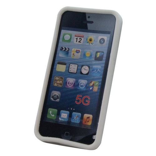 Housse Silicone Pour Iphone 5 Blanc