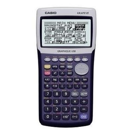 calculatrice scientifique casio graph 85 usb