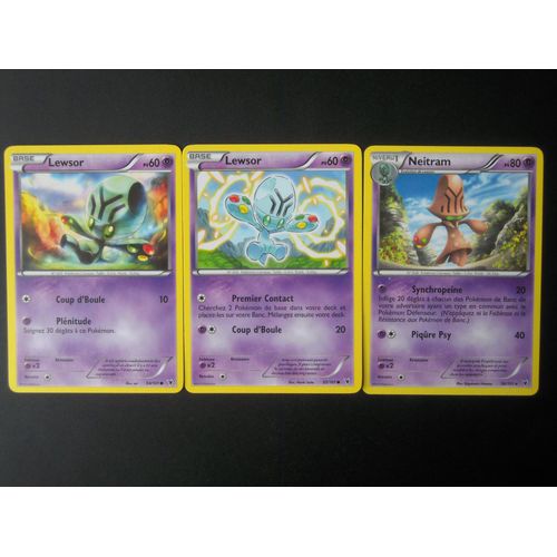 Nobles Victoires - Lewsor (54) + Lewsor (55) + Neitram (56/101)
