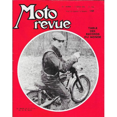 Moto Revue , Table Des Records Du Monde 1581 
