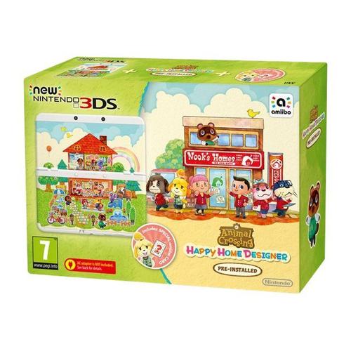 New Nintendo 3ds - Console De Jeu Portable - Animal Crossing: Happy Home Designer