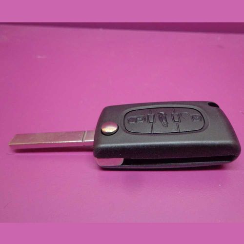 Coque De Clé Avec Clé Option Coffre Pour Peugeot 207