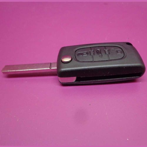 Coque De Clé Avec Clé Option Coffre Pour Peugeot 207
