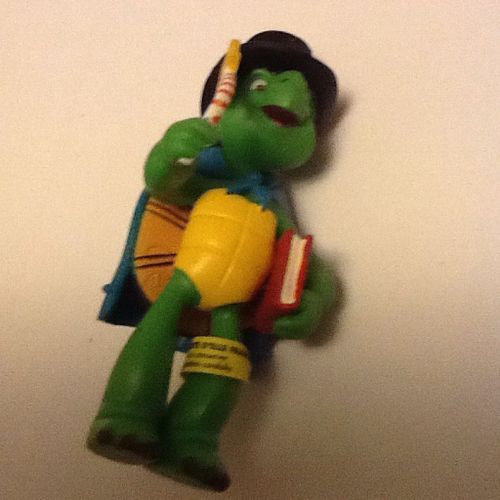 Figurine Tortue Magicien Verte 