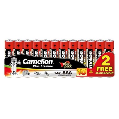 Alcaline Aaa / Lr3 1.5 V Pack Promo (12+2 Pcs) - 1200 Mah