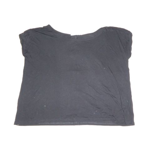 Neuf T-Shirt Noir/Noeuds Sequins Au Dos Etam - Taille L
