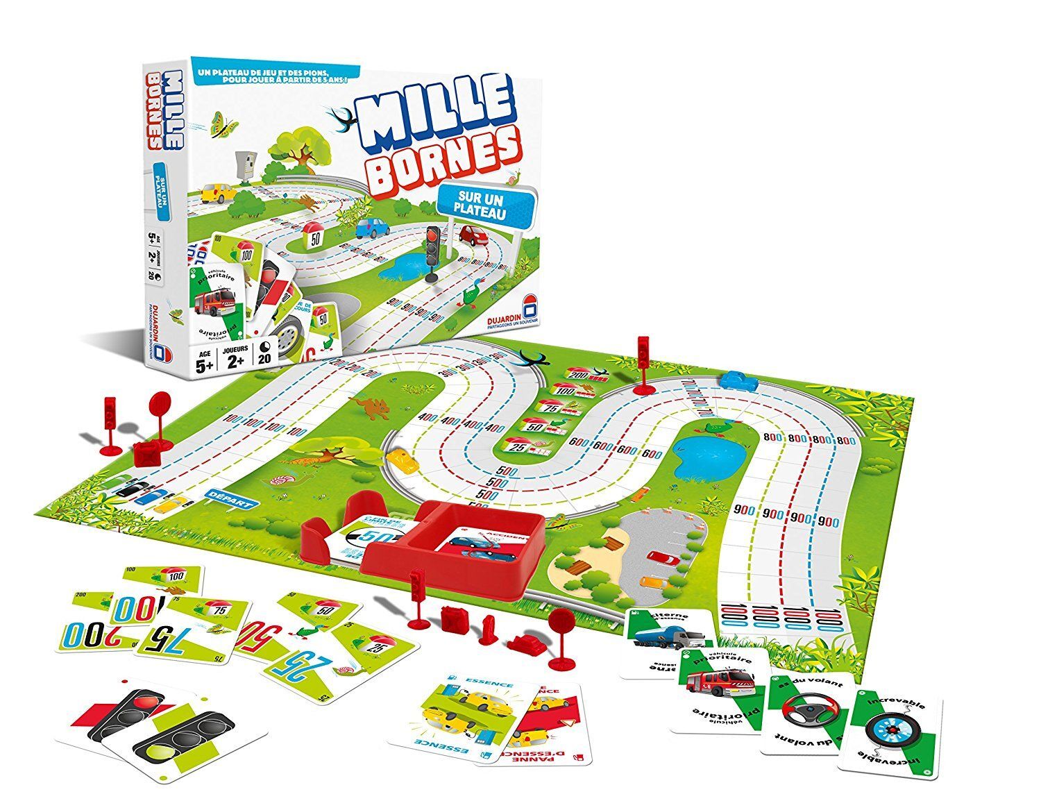 Dujardin - TF1 Games Mille Bornes Sur Un Plateau_image_2|Rakuten