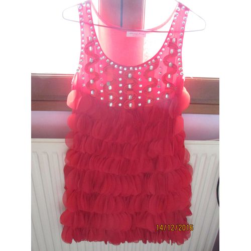 Robe De Soirée Hong Xiu 36 Rouge