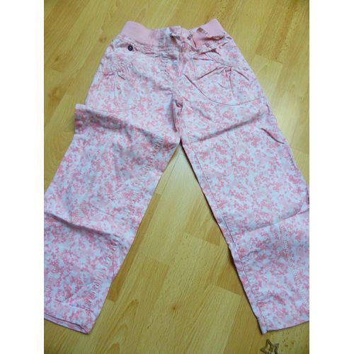 Pantalon Vertbaudet Coton 5 Ans Rose