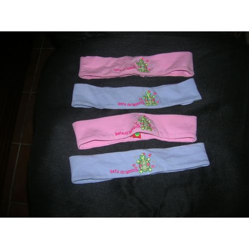 Lot De 4 Bandeaux Fille Playskool.