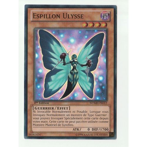 Yu-Gi-Oh - Espillon Ulysse - Numh-Fr012 - Super Rare