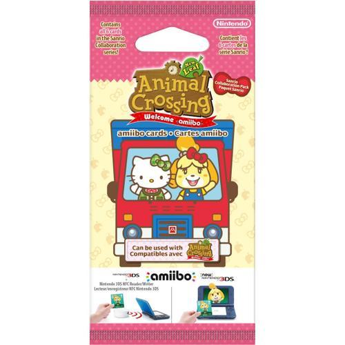 Amiibo-Karten 6 Stck. Animal Crossing New Leaf + Sanrio