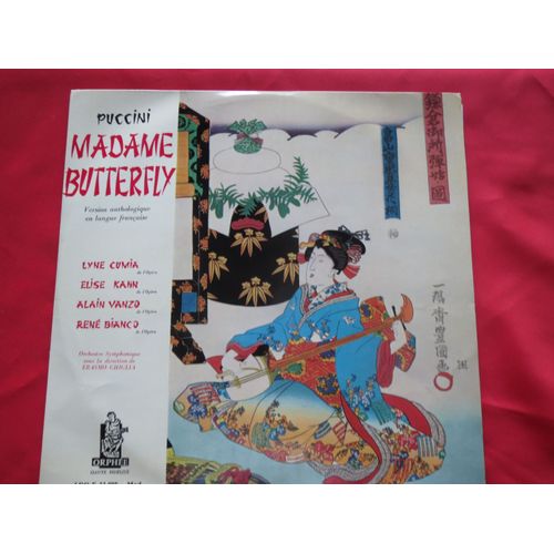 Madame Butterfly, Opéra De Puccini, Choeurs Et Orchestre, Direction : Erasmo Ghiglia