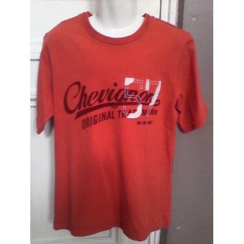 T-Shirt Orange T. 12 Ans Chevignon 
