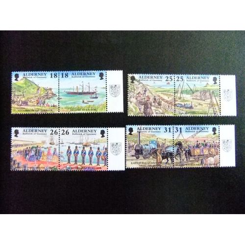 Aurigny Alderney 1997 Développement Historique Yvert N º 108 / 15 ** Mnh