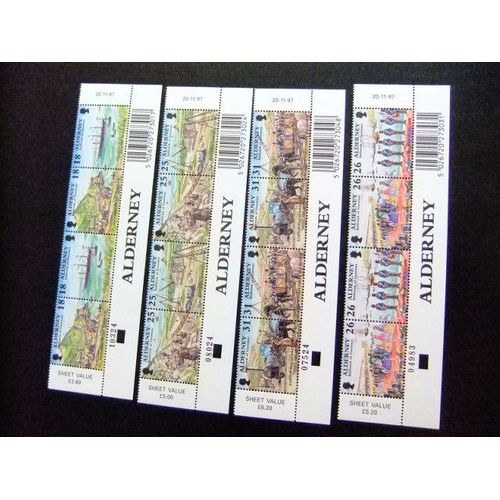 Aurigny Alderney 1997 Développement Historique Yvert N º 108 / 15 ** Mnh