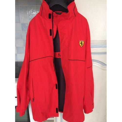 Blouson Ferrari Official Product Polyester Xl Rouge 