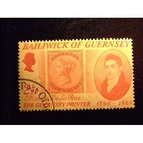 Guernsey Guernesey 1971 L´Imprimeur Thomas De La Rue Yvert Nº 50 º Fu