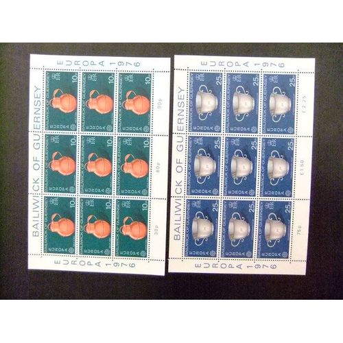 Guernsey Guernesey 1976 Europa Yvert Nº 128 / 29 ** Mnh 