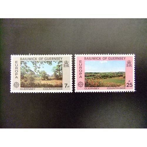 Guernsey Guernesey 1976 Yvert Nº 142 / 43 ** Mnh 