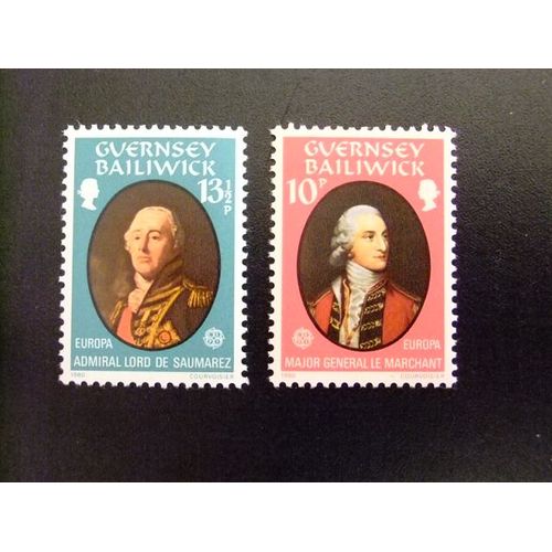 Guernsey Guernesey 1980 Europa Yvert Nº 199 / 00 **Mnh