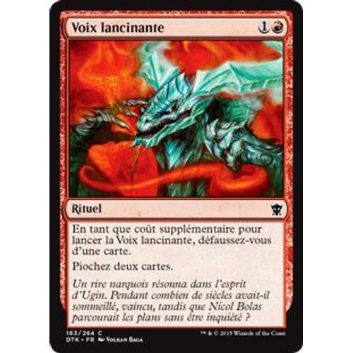 Foil Voix Lancinante - Les Dragons De Tarkir - C 