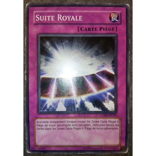 Carte Yu-Gi-Oh - Suite Royale - Cdip-Fr050 Commune