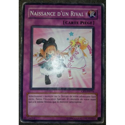 Carte Yu-Gi-Oh - Naissance D'un Rival ! - Crv-Fr054 Commune