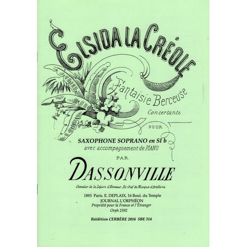 Elsida La Créole De Louis Dassonville