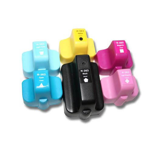 vhbw 6x cartouches compatible pour HP Photosmart C6270, C6280 imprimante - Set cyan, magenta, jaune, noir, magenta clair, cyan clair